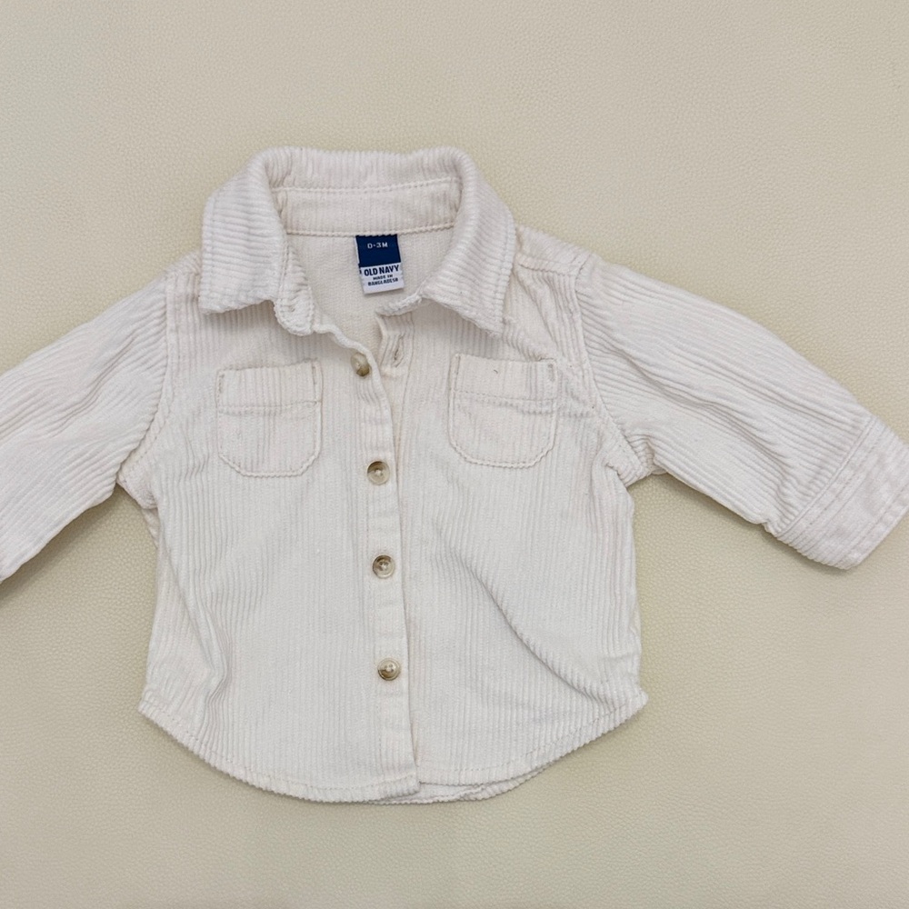 Corduroy shacket